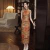 Sleeveless National Style New Chinese Daily Suzhou Long Cheongsam Improved Young 1011 New Women's High Sense Summer
