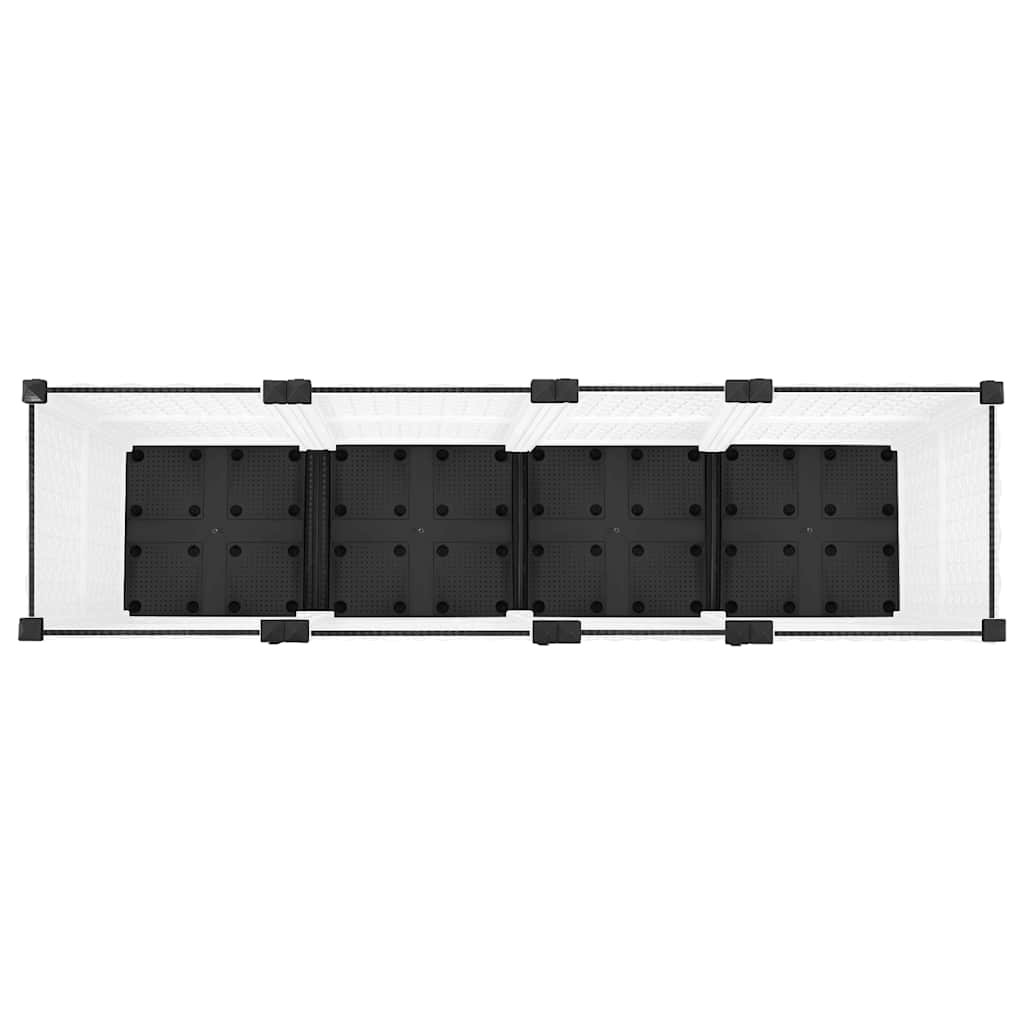 Raised Garden Bed 160 x 40 x 38 cm Polypropylene
