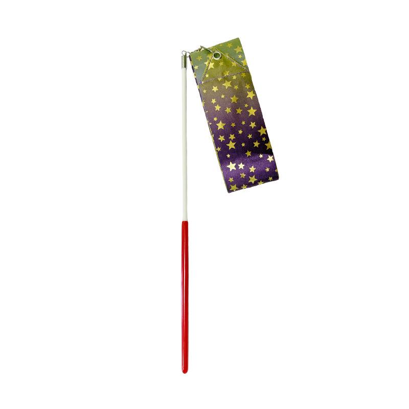 Shining Star Rhythmic Gymnastics Ribbon - 2/4/6m Dance Streamer for Kids