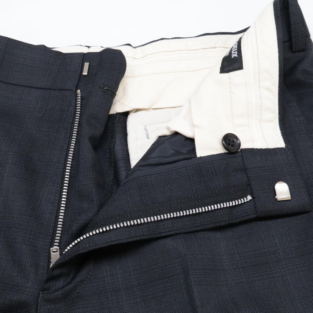 COMMEdesGARCONS HOMME DEUX DD-P002 Gray Wool Check Dotted Lining Suit suit setup M grayUsed