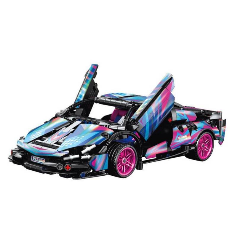 Blocks Model Building Car Assemble Puzzle Toys For Childrens Gift