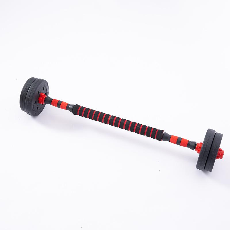 Men's Rubber-Coated Foot Weight Dumbbell for Sports 