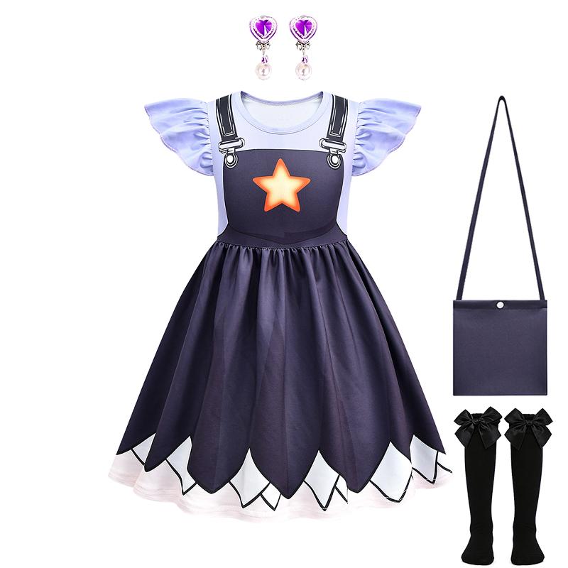 Abenteuerspiel Lily Anime Cosplay Kinderkleidung Halloween Geburtstagsparty Kostüm Mädchenkleid Weihnachten Karneval Kinderkostüm