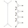 4Pc/Set 4 Clips Adjustable Elastic Bed Sheet Holder Mattress Clip Fasteners Cover Blankets Non-Slip Fixing Strap Grippers