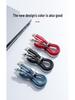 120W Type-C Data Cable with Smart Display for Fast Charging - Compatible with Huawei & Apple 15