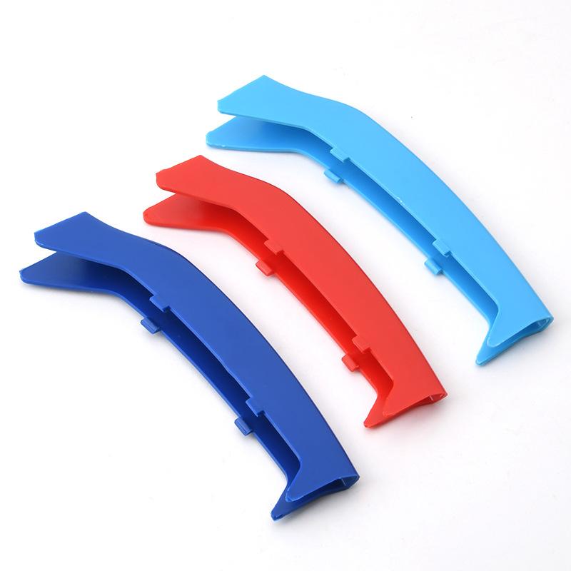 Front Center Grille Insert Racing Grills Trim Clip Cover 9 Rod For BMW 4 Series F36 F33 F32 M Sport 2013- Car