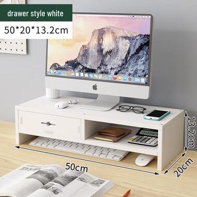 HANDUNYOU Desktop Monitor Riser & Keyboard Organizer