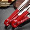 Stainless Steel Kitchen & BBQ Tongs for Cooking, Bread, and Steak