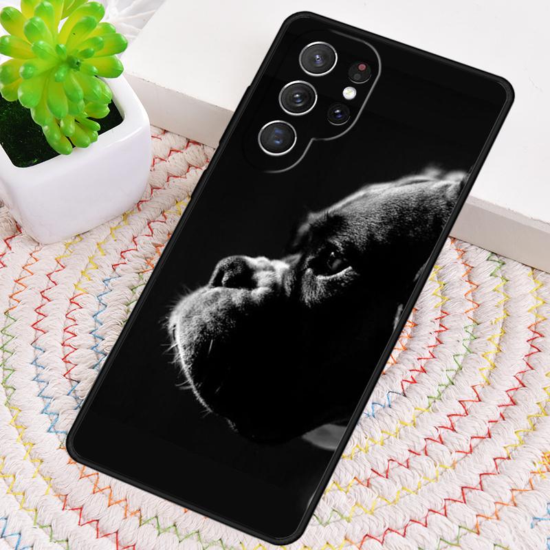 Boxer Dog Phone Case for Samsung Galaxy note 10 pro S26 Ultra S23 S24 FE S25 S21 S22 PLUS shockproof Cove