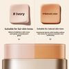 Dvouhlavý make-up tyčinka s vodním rozjasněním krycí lehká voděodolná dlouhotrvající make-up tyčinka s štětečkem módní dámská kosmetika