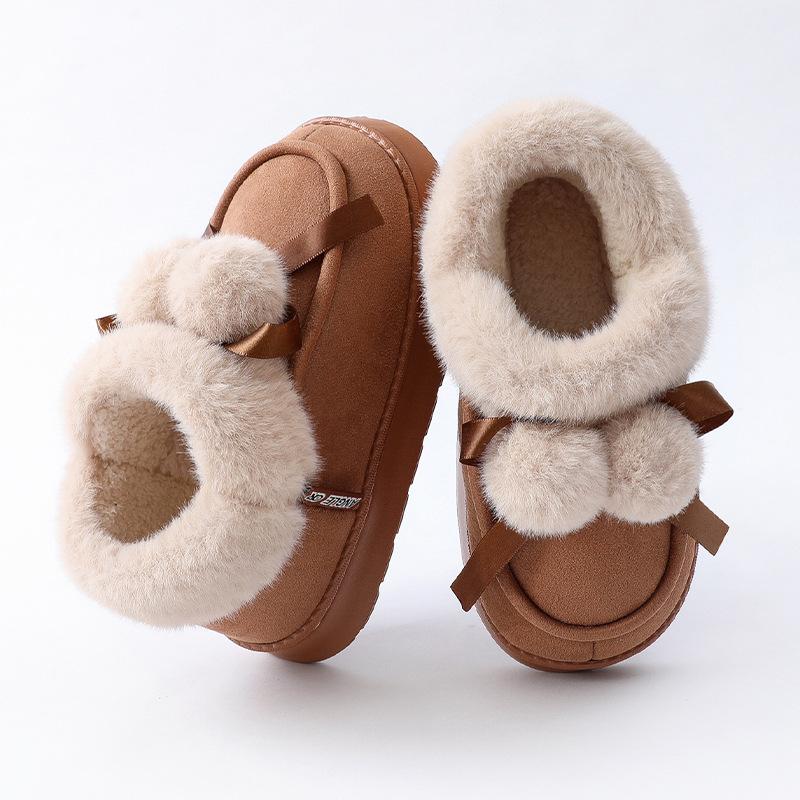 Bag Heel Significant Other Snow Boots Women's Shoes Winter New Fashion Short Women's Boots Sleeve Versatile Cotton Shoes Thickened