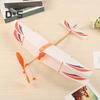 1/2/4Pcs Rubber Band Powered Aircraft Model Kids Educational Throwing Glider Airplane Toddlers Boys Girls Outdoor Wood Flying Plane Toy