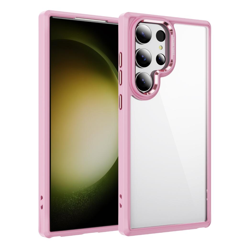 New Transparent Mobile Phone Case for SamsungS25 UItra 2-in-1 Non-yellowing Thickened Tpu Transparent Case