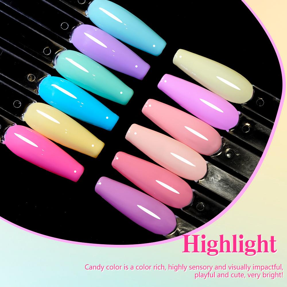 Nail Polish Candy Color Nail Polish Phototherapy Nail Polish