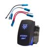 Blue Backlif Light Control Rocker Toggle Switch Button For UTV ARB Carling OFF ROAD