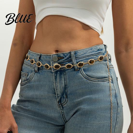 Summer Exotic Waist Chain for Women Adjustable Belt with Tassel