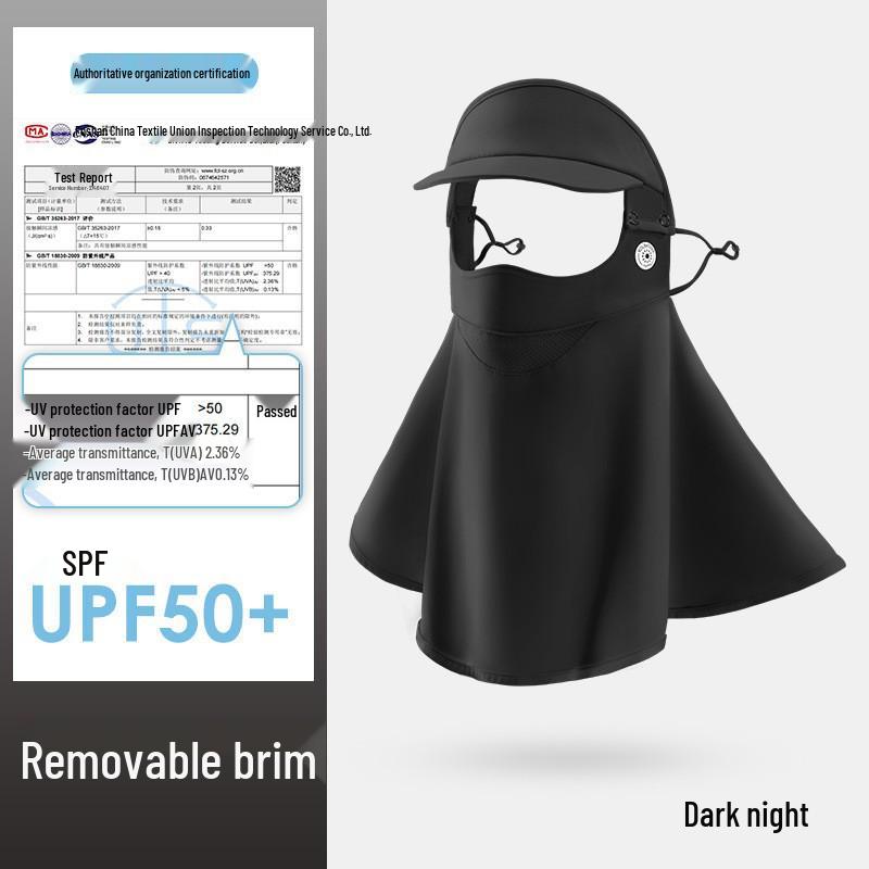 Women's Summer Cycling UV Protection Mask with Eye Corner and Extended Neck Coverage