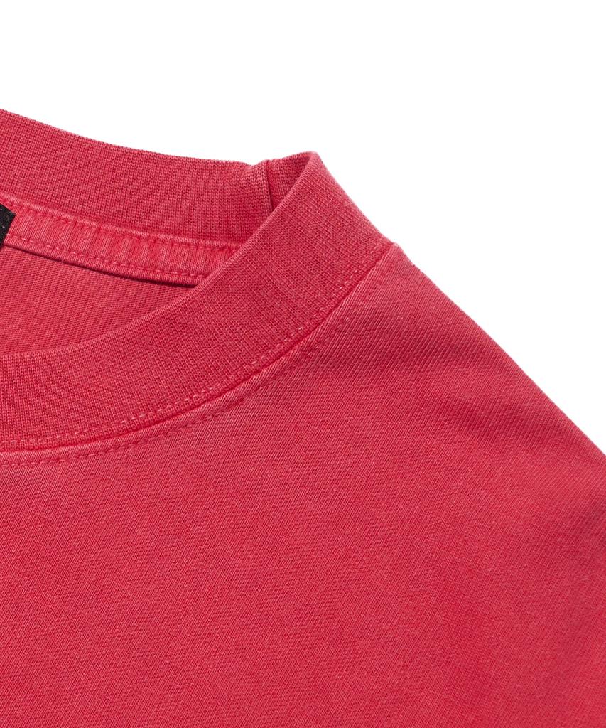 CARGOBROS Pigment Overbox Short Sleeve Tee (Red)