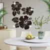 Flower Mirror Wall Stickers Diy Acrylic 3d Decorative Miroir For Home Living Room Bedroom Decor