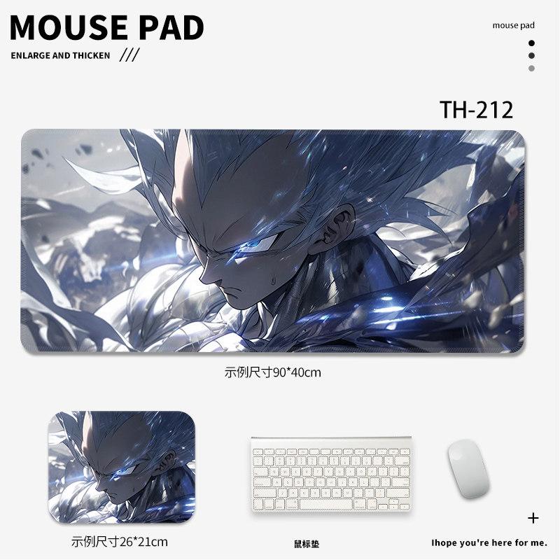 Advanced Nonslip Mouse Pad Cartoon Boy Office Leather Mouse Pad Dragon Ball Anime Game Special Mouse Keyboard Table Pad for Boy