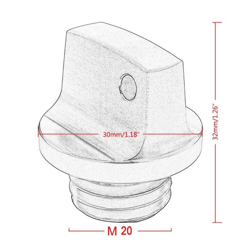 Motorräder Motoröl Einfülldeckel Getriebebehälter Abdeckung Aluminiumlegierung für CRF150R 07-19 CR125R 90-07 CR250R 90-07