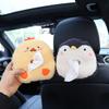 Auto Tissue Box Nette Plüsch Tiere Serviette Seidenpapier Halter Tragbare Schublade Box Auto Styling Multi-funktion Auto Liefert frauen
