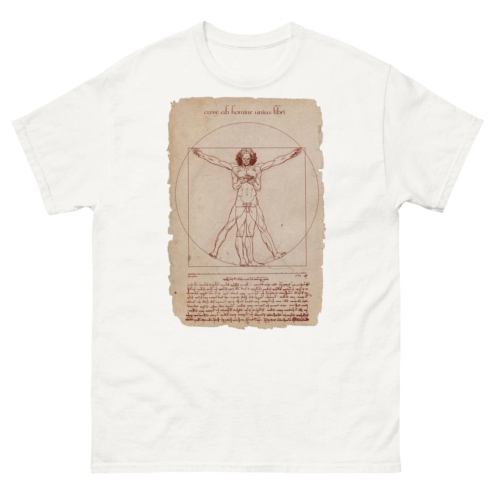Vitruvian man T Shirt, Leonardo da Vinci S