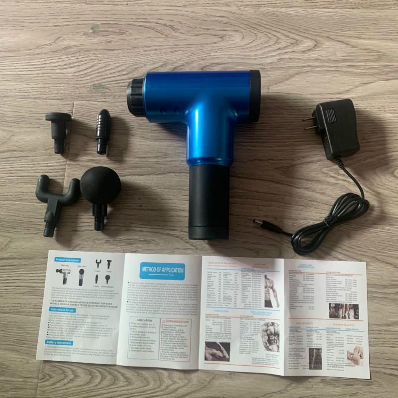 Electric Multifunctional Sports Massage Gun for Deep Muscle Relaxation and Yoga