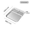 5-Compartment BBQ Dipping Sauce Plate