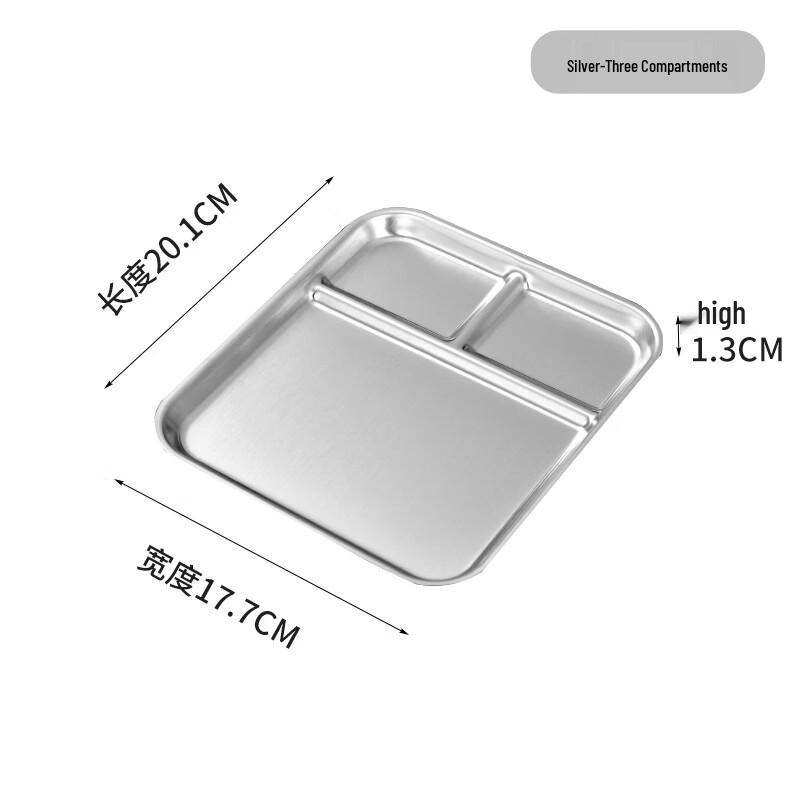 5-Compartment BBQ Dipping Sauce Plate