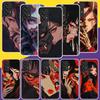 Japanese Oni Mask Girl Phone Case For Samsung Galaxy A52 A32 A22 A12 A02S A50S A30S A51 A31 AA71 Note 20 Ultra 10 S10 Plus Galax