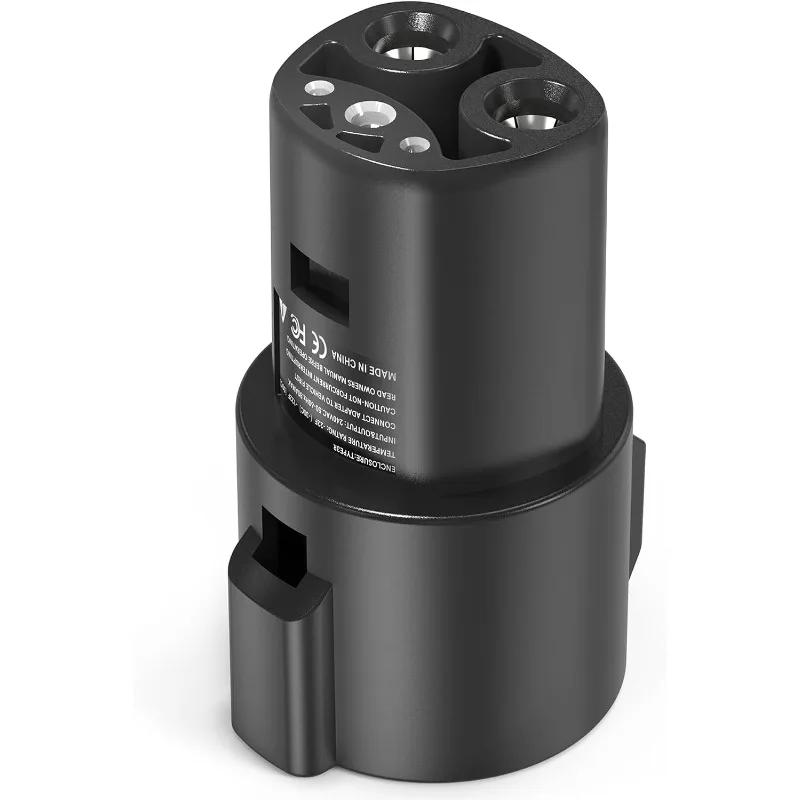 Xiaomi Heavy Duty J1772 Type 1 To Tesla EV Charger Adapter Gun Type Charging Socket for Tesla Model 3 Y X S Electric Car Parts
