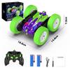 DEERC RC Car for Kids, Off-Road Stunt Car, 4-Wheel Drive, Double-Sided Operation, 360-Degree Rotation, 40-Minute Run Time, 2.4Ghz Wireless Control, Re