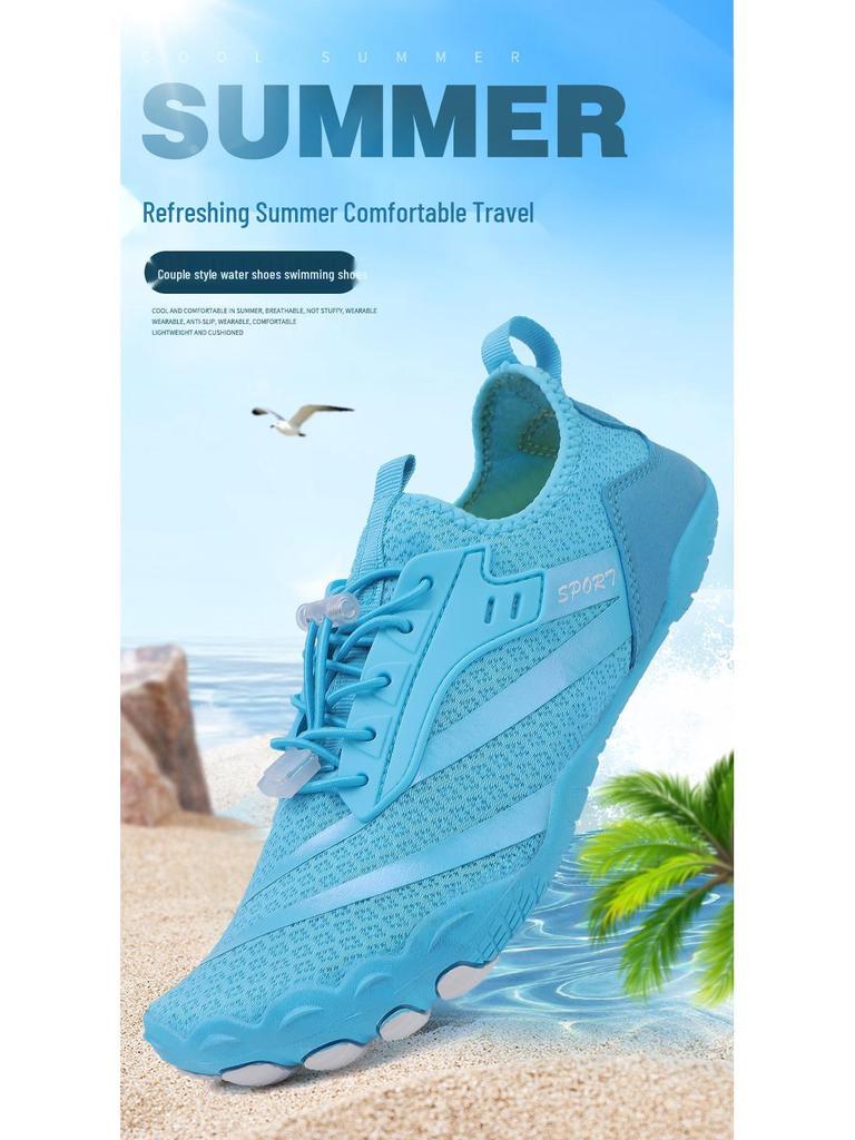 Unisex Quick-Dry Trekking & Hiking Shoes - Breathable, Indoor/Outdoor Wading Shoes for Summer