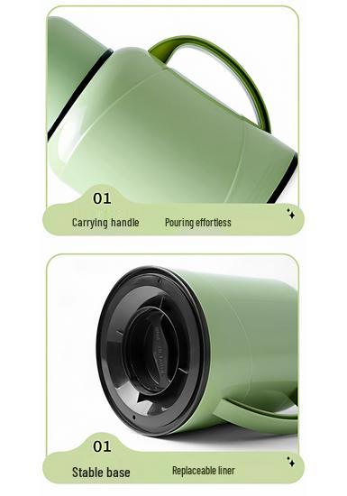 2026 Compact Insulated Thermos Flask for Home, Lightweight and Old-Fashioned Design, Perfect for Students and Hot Water Use