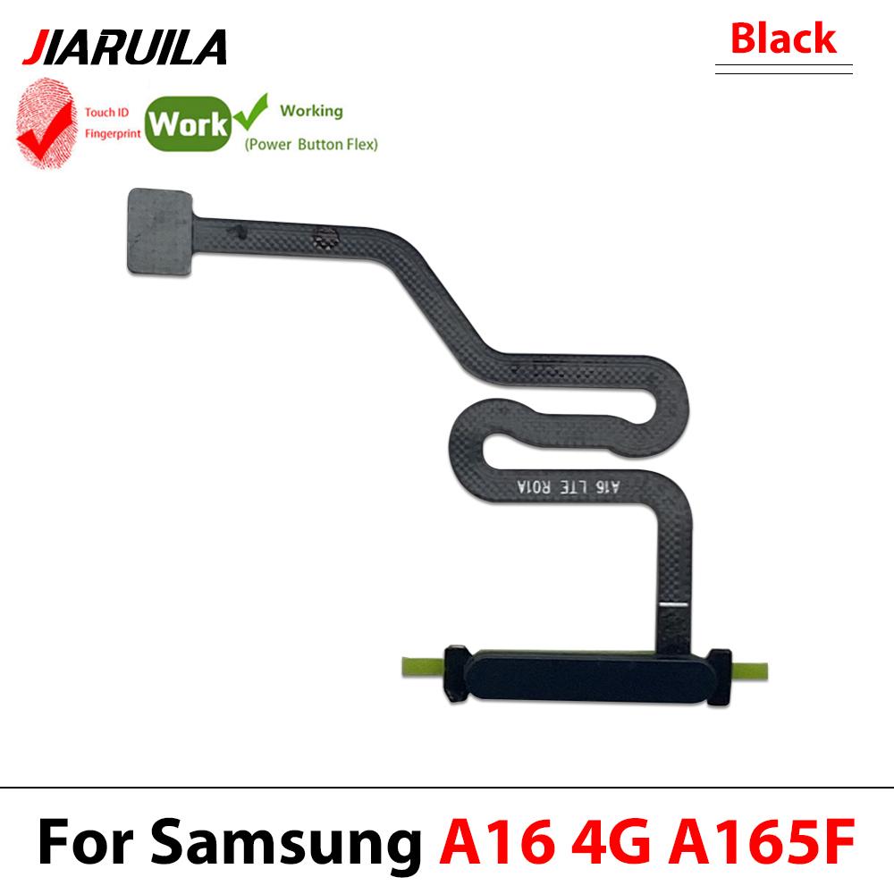 Home Side Power Button Touch ID fingerprint Finger Sensor Scanner Flex Cable For Samsung A16 1G A17 A17 1G A171F