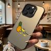 Pineapple and Slice Cartoon Hard Phone Case for Iphone 16 15 14 13 12 11 Pro Max Mini Shockproof Anti-Scratch Protective Cover