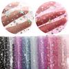 Iridescent Glitter Star Laser PVC Film - 0.5MM for Handbags, Backpacks, Shoes & Decorative Material
