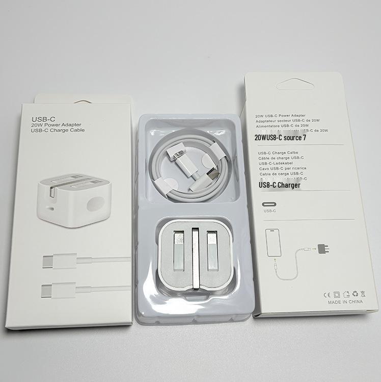 Caricabatterie PD da 20W/35W Compatibile con Apple 15 per iPad e iPhone con Cavo