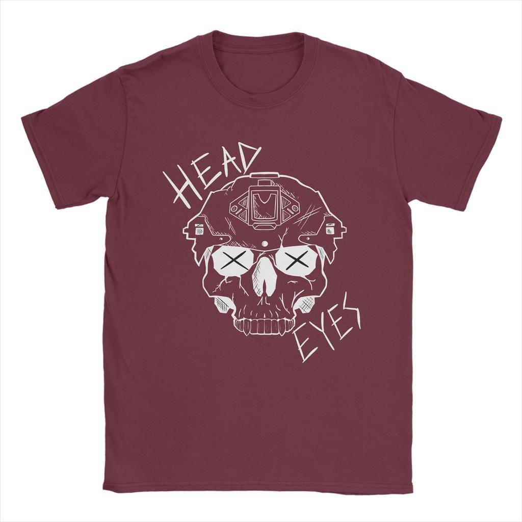 Unisex's T-Shirt Head Eyes EFT escape from tarkov Leisure 100% Cotton Tees Short Sleeve  T Shirts O Neck Clothing Printing