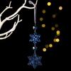 New Snowflake Christmas Tree Ornament Creative Acrylic Christmas Gifts Pendant New Year Pendant Christmas Decorations