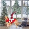 Christmas Pet Clothes Funny Dwarf Horse Riding Dog Dress Windproof Jacket Cute Festive Outfit Dog Cat Costume Gifts