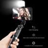 Portable Phone Selfie Stick White Fill Light Telescopic Selfie Stick Bluetooth Selfie Stick  Travel