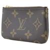 Louis Vuitton Pochette Cre Coin Purse M62650 Brown Monogram Canvas Unisex Used