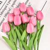 5/10PCS Tulips Artificial Flowers Real Touch Flowers Tulip Bouquet Decor Fake Tulips Flower for Home Wedding Decorations