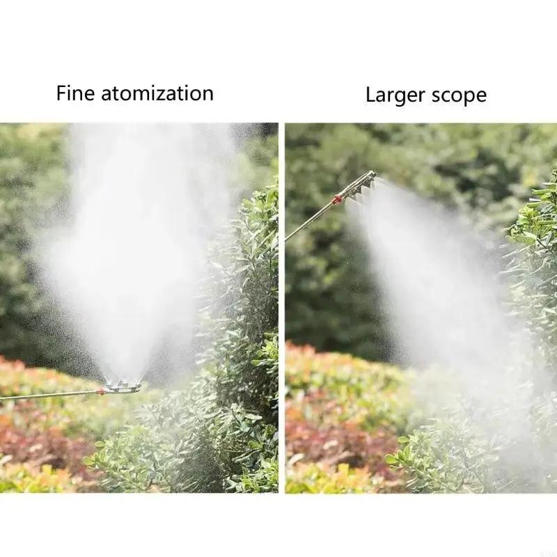Circular Atomizing Nozzle for Efficient Watering Stainless Steel for Home and Office Use Indoor Cooling Humidity Control