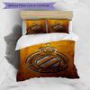 3pcs Duvet Cover Set (1*Duvet Cover + 2*Pillowcase, Without Core), Club Brugge K V Print Bedding Set, Bedroom Decor, All‑Season, Gift