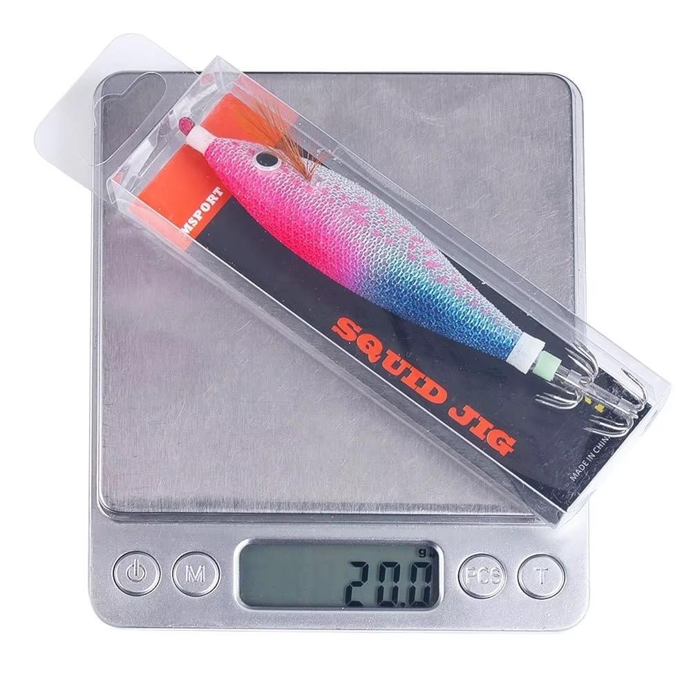 2pcs Luminous Design Hard Bait Lure 11CM-13G Size Wooden Shrimp Bait New Fishing Lure Set For Bass