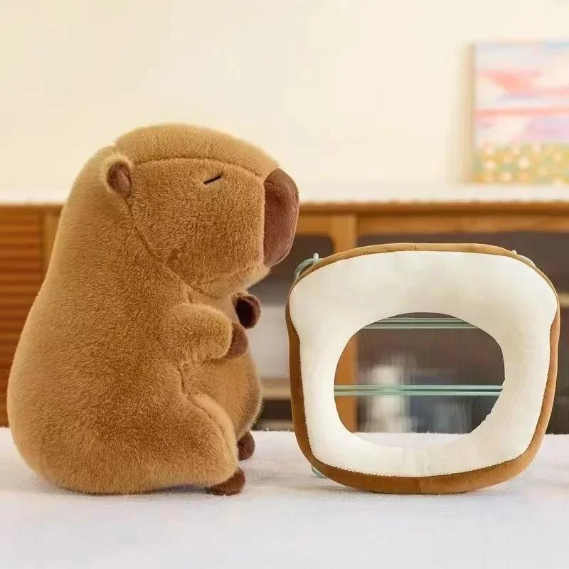 Cute Capybara Peripheral Plush Doll Capibara Plush Doll Giant Kawaii Stuffed Animal Doll Children Kids Birthday Gift Toys