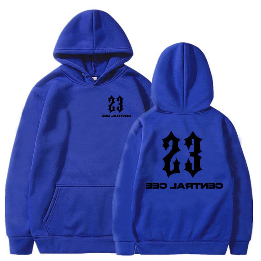 23 Central Cee Print Hoodies KAN GEEN GROOTSHEID GEHAST WORDEN Nieuw Album Sweatshirts 2025 Mode Hip Hop Streetwear Unisex Herenkleding